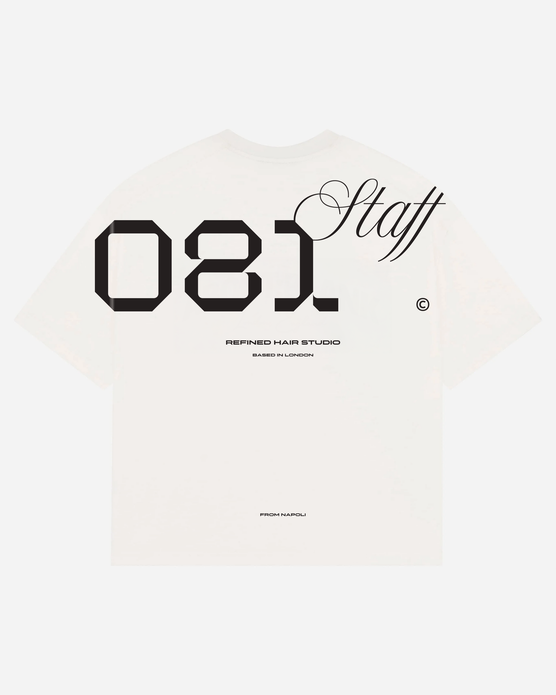 Staff Tee - ONLY AVAILABLE IN STORE – ZERO81 Hair Studio Staff Tee - ONLY AVAILABLE IN STORE – ZERO81 Hair Studio
